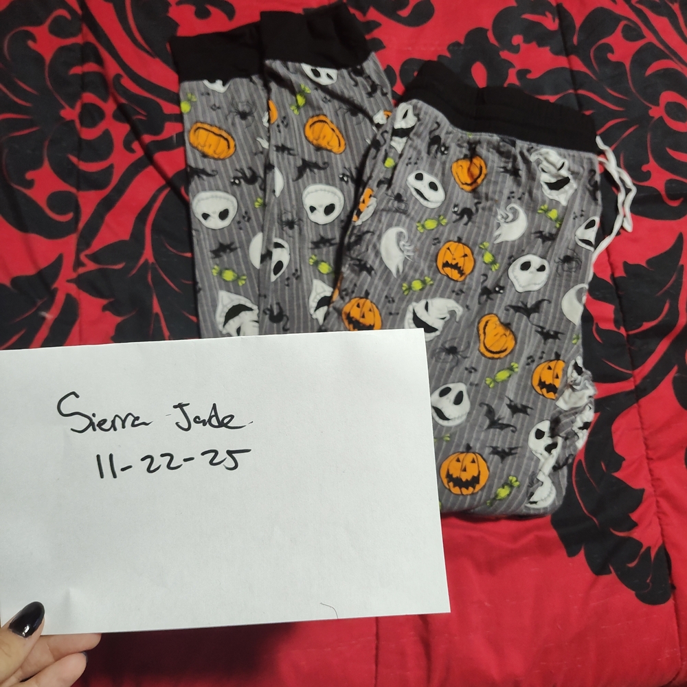 Nightmare Before Christmas Little Sleepies Women's Large Pants